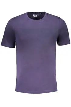 GIAN MARCO VENTURI MEN'S SHORT SLEEVED T-SHIRT BLUE