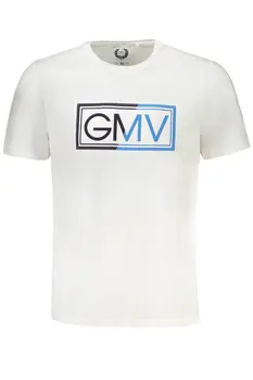 GIAN MARCO VENTURI MEN'S SHORT SLEEVED T-SHIRT WHITE