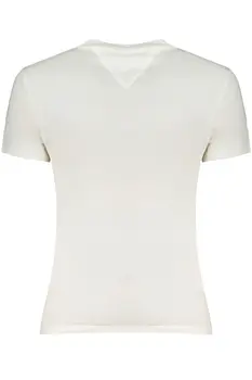 TOMMY HILFIGER WOMEN'S SHORT SLEEVE T-SHIRT WHITE