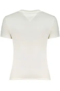 TOMMY HILFIGER WOMEN'S SHORT SLEEVE T-SHIRT WHITE