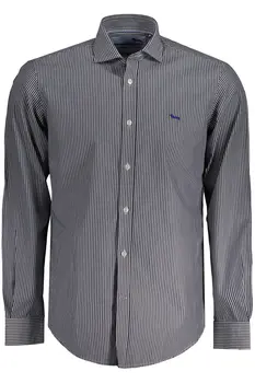 HARMONT & BLAINE MEN'S LONG SLEEVE SHIRT BLUE