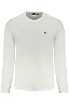 NAPAPIJRI LONG SLEEVE T-SHIRT MEN WHITE