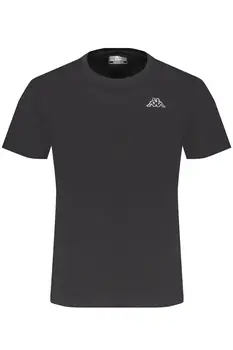 KAPPA SHORT SLEEVE T-SHIRT MEN BLACK