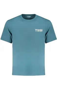WRANGLER SHORT SLEEVE T-SHIRT MEN BLUE