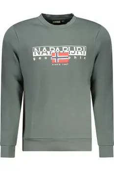 NAPAPIJRI SWEATSHIRT WITHOUT ZIP MEN GREEN
