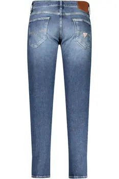 GUESS JEANS MEN'S DENIM JEANS BLUE