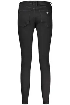 GUESS JEANS WOMEN'S BLACK DENIM JEANS