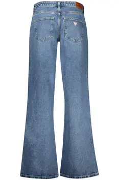 GUESS JEANS WOMEN'S DENIM JEANS BLUE