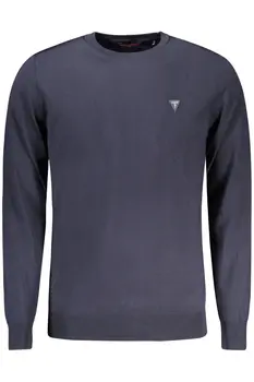GUESS JEANS MEN'S BLUE SWEATER