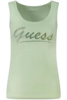 GUESS JEANS WOMEN'S TANK TOP GREEN