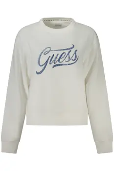 GUESS JEANS SWEATSHIRT WITHOUT ZIP WOMEN WHITE