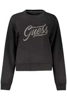 GUESS JEANS SWEATSHIRT WITHOUT ZIP WOMEN BLACK