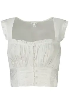 GUESS JEANS TOP WOMEN WHITE