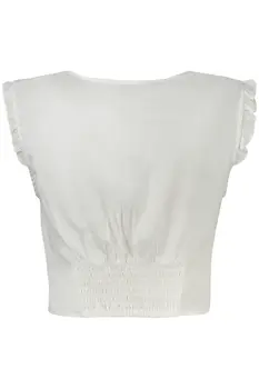 GUESS JEANS TOP WOMEN WHITE