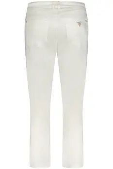 GUESS JEANS WOMEN'S WHITE DENIM JEANS