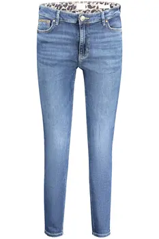 GUESS JEANS WOMEN'S DENIM JEANS BLUE