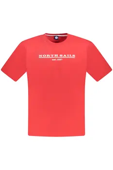 NORTH SAILS MEN'S SHORT SLEEVE T-SHIRT RED