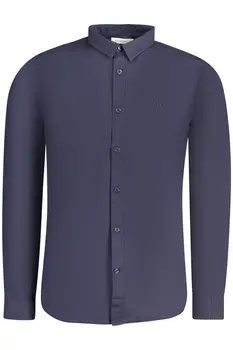CALVIN KLEIN LONG SLEEVE SHIRT MEN BLUE