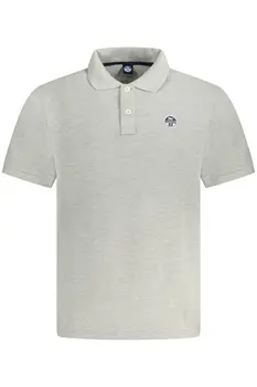 NORTH SAILS MEN'S SHORT SLEEVE POLO GREY
