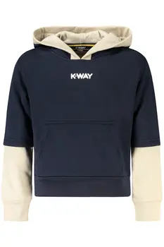 K-WAY SWEATSHIRT WITHOUT ZIP MEN BLUE