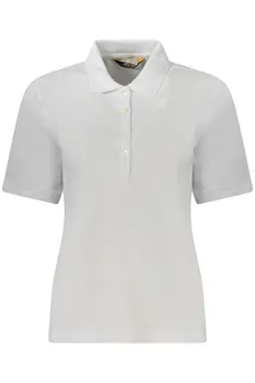 K-WAY POLO SHORT SLEEVE WOMEN WHITE