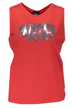 RED WOMAN TANK TOP