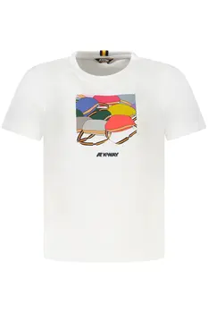 K-WAY SHORT SLEEVE T-SHIRT CHILDREN WHITE