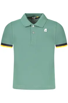 K-WAY POLO SHORT SLEEVES CHILDREN GREEN