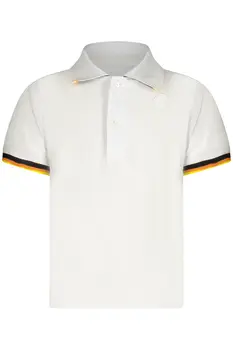 K-WAY POLO SHORT SLEEVES CHILDREN WHITE