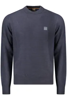 HUGO BOSS MEN'S SWEATER BLUE
