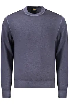 HUGO BOSS MEN'S SWEATER BLUE