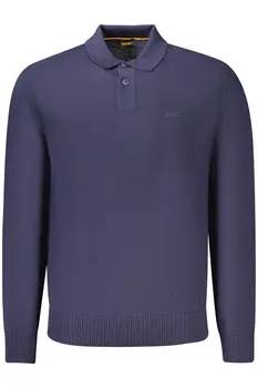 HUGO BOSS MEN'S SWEATER BLUE