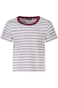 K-WAY T-SHIRT SHORT SLEEVES GIRL PURPLE