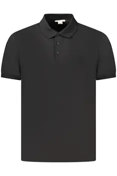 CALVIN KLEIN MEN'S SHORT SLEEVE POLO BLACK