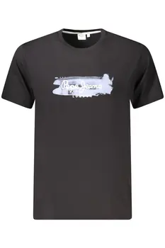PEPE JEANS SHORT SLEEVE T-SHIRT MEN BLACK