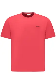PEPE JEANS MEN'S SHORT SLEEVE T-SHIRT RED