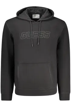 GUESS JEANS SWEATSHIRT WITHOUT ZIP MEN BLACK