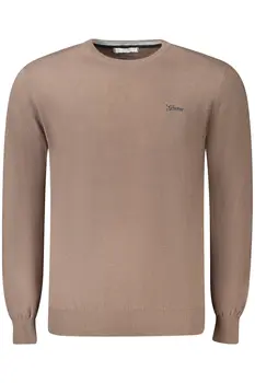 GUESS JEANS MEN'S SWEATER BROWN