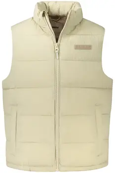 GUESS JEANS MEN'S SLEEVELESS BEIGE
