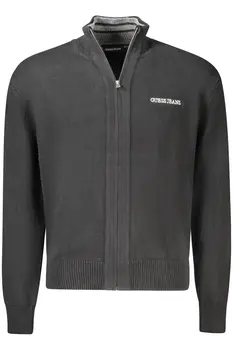 GUESS JEANS CARDIGAN MEN BLACK