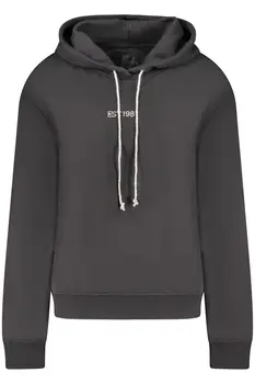 GUESS JEANS SWEATSHIRT WITHOUT ZIP WOMEN BLACK