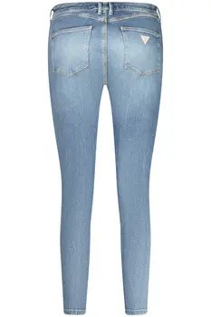 GUESS JEANS WOMEN'S DENIM JEANS BLUE