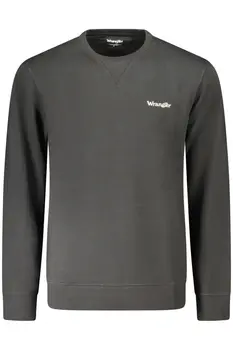 WRANGLER MEN'S BLACK ZIP-UP SWEATSHIRT