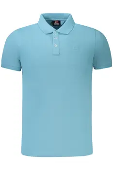 NORWAY 1963 MEN'S SHORT SLEEVE POLO SHIRT BLUE