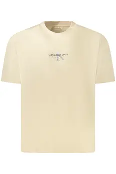 CALVIN KLEIN WOMEN'S SHORT SLEEVE T-SHIRT BEIGE