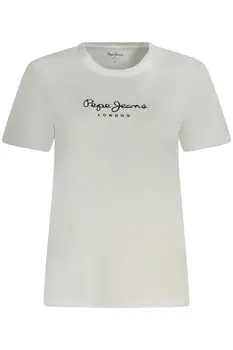 PEPE JEANS SHORT SLEEVE T-SHIRT WOMEN WHITE