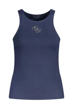 GUESS JEANS WOMEN'S TANK TOP BLUE