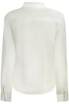 GUESS JEANS LONG SLEEVE SHIRT WOMEN WHITE