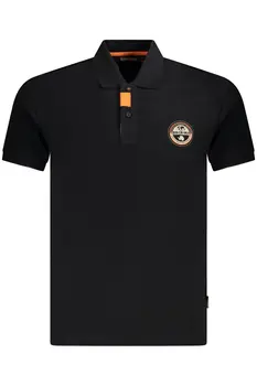 NAPAPIJRI POLO SHORT SLEEVE MEN BLACK