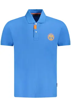 NAPAPIJRI POLO SHORT SLEEVES MEN BLUE